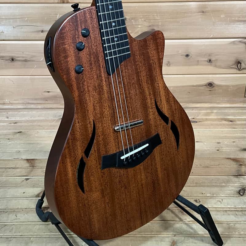 Taylor T5z Classic Hollowbody Acoustic Electric Guitar- Tropical Mahogany image 1