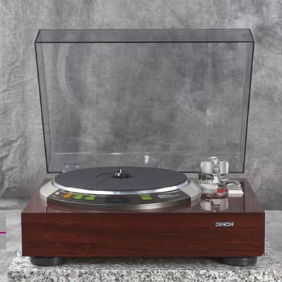 Denon DP-67L Direct Drive Record Player Turntable in Very Good Condition. image 1