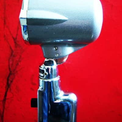 Vintage 1940's Astatic N-80S Crystal microphone High Z w Switchcraft 339A XLR cable adapter 10C 10D image 9