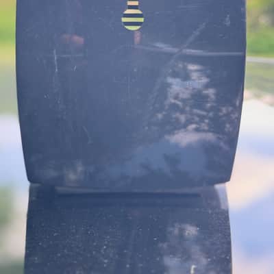Small Vintage Motorola Speaker Enclosure 1970s - 1980s - Black New Old Stock with Screws great for DIY speaker mini cabinet box image 8
