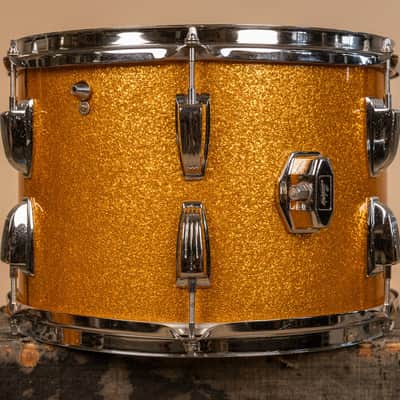 1960s Ludwig Gold Sparkle Super Classic Drum Set image 8