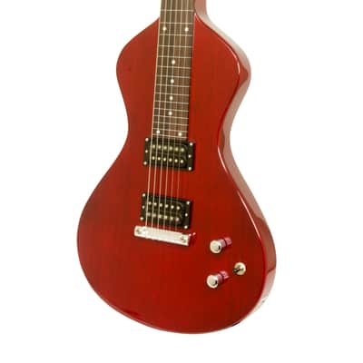 2025 Electro Hawaiian ® Junior Trans Cherry With Gig Bag! image 4