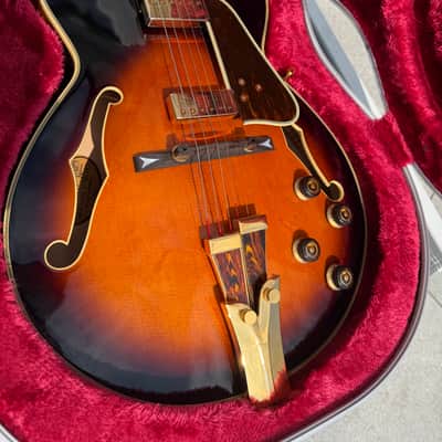 Ibanez GB10-BS George Benson Signature 1979 - Present - Brown Sunburst image 1