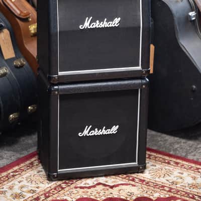 2004 Marshall MG15 MSii Mini Stack Head and 2x Cabs - Black image 2