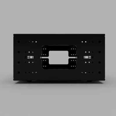 Freekie Audio 4U Slim Rack Case - RAL 9005 Jet Black image 4