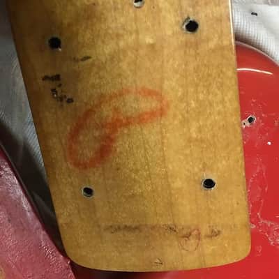 Fender Precision Bass 1963 - Fiesta Red - Custom Color - image 20