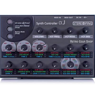 Stereoping CE-1 Alpha J Midi Controller Alpha Juno 1 2 MKS-50 image 2