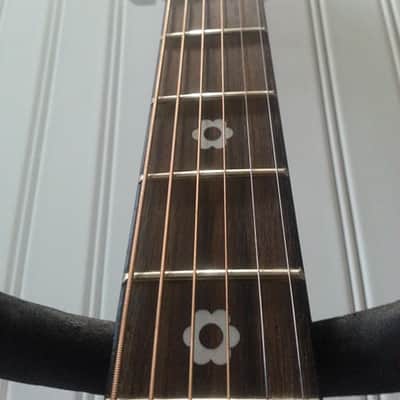 Miley Cyrus - Hannah Montana Purple Acoustic Guitar - Washburn image 8