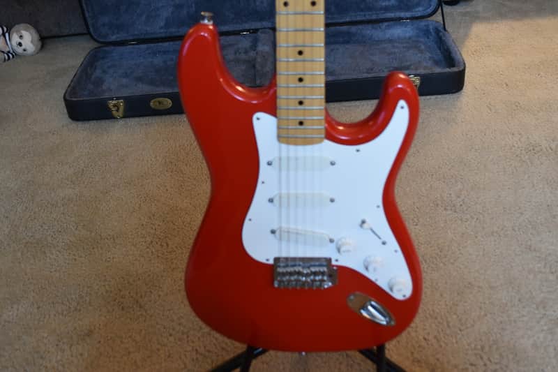 Epiphone S-310 with maple Fretboard 1986 - 1995 - Fiesta Red image 1