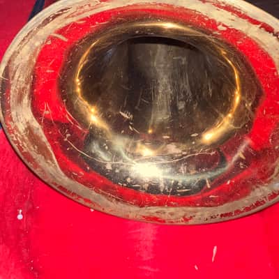 King 627 Baritone Horn – 1930s Pre-War – Upright Bell – H.N. White USA image 7