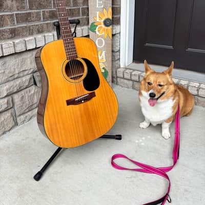 Martin / Gibson clone Lyle W420 Vintage 1970s MIJ Acoustic Guitar - Fresh Setup - Matsumoku image 3