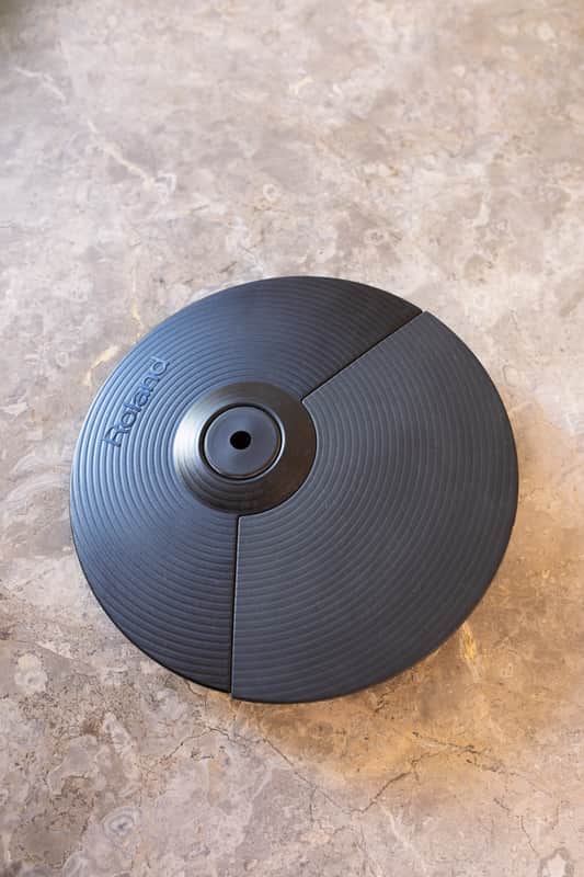 Roland CY-5 V-Cymbal 10" Dual-Trigger Pad 2006 - Present - Black image 1
