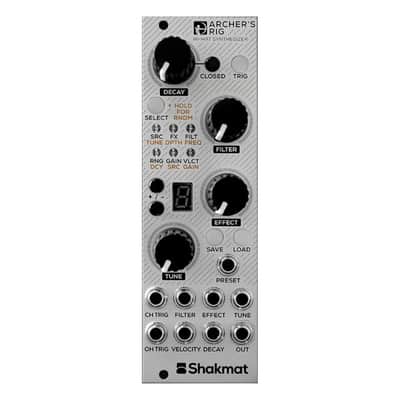 Shakmat Modular Archer's Rig Eurorack Hi-hat & Percussion Module image 1
