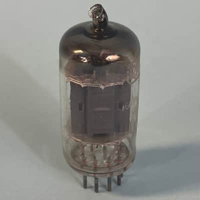 1950s RCA 12AU7 ECC82 (x2) Matched Pair Vintage Long Plate D Getter Tubes! T146 image 9