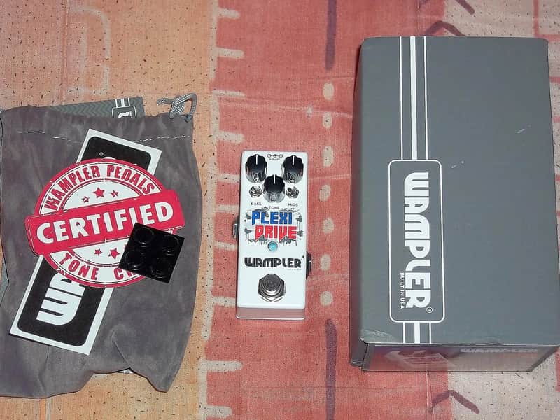 Wampler Plexi-Drive Mini British Overdrive Pedal (Used) *Studio Demo *100% Clean & In-Box! image 1