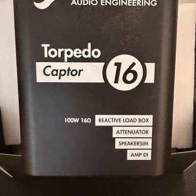 Two Notes Torpedo Captor Loadbox / Attenuator / DI - 16 Ohm 2010s - Black image 2