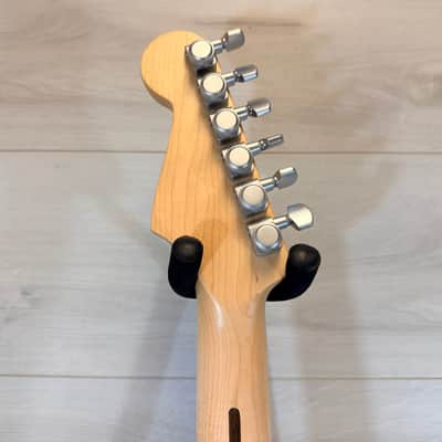 Unknown Custom S-Type Electric Guitar Champagne Metallic | Mighty Mite Robert Cray Neck | Lace Sensor Burgundy Pickups | DiMarzio DP226 Billy Corgan Bridge image 11