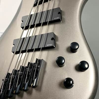 Spector NS Dimension HP 5 2023 - Gunmetal Gloss image 5