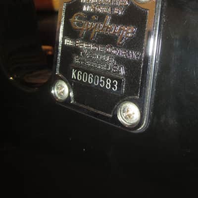 ~1998 Epiphone Telecaster Black image 8