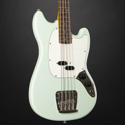 Squier Classic Vibe '60s Mustang Bass IL Surf Green - 4-String Electric Bass image 6