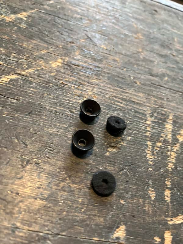 unkown Strap Buttons with felt 2020 - Black image 1