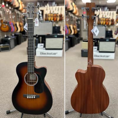 Martin 000C Jr-E Bass Junior Short Scale Acoustic/Electric Burst w/ Case image 1