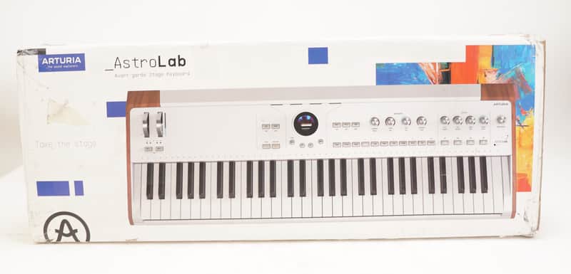 Arturia AstroLab Avant-Garde 61-Note Semi-Weighted Stage Keyboard with 1000 Preloaded Sounds (White) image 1
