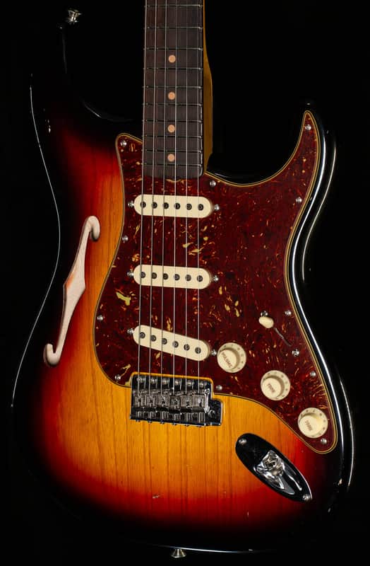 Fender Custom Shop Postmodern Strat Journeyman Relic w/Closet Classic Hardware 3-Tone Sunburst (675) image 1