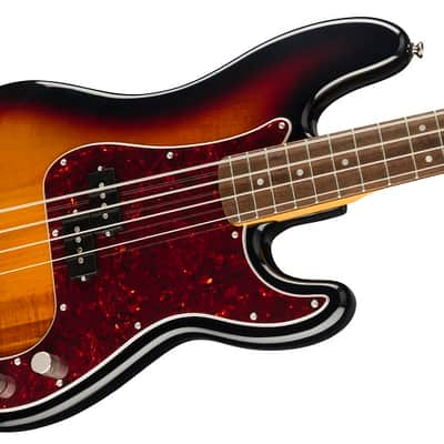 Squier Classic Vibe '60s Precision Bass Laurel FB, 3-Color Sunburst image 12
