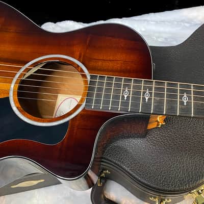 NEW! Taylor 222ce-K DLX Grand Concert Acoustic-Electric Guitar - Tobacco - 4.45lbs - Authorized Dealer - G06254 image 2