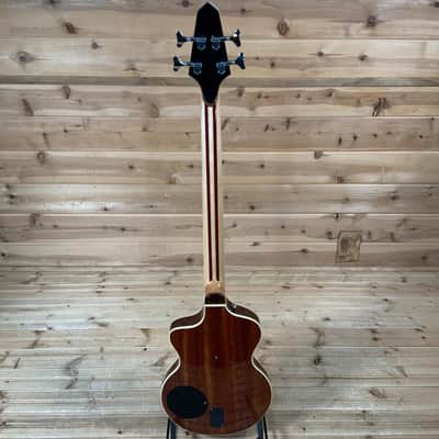 Rick Turner 2016 Model 1 Deluxe Electric Bass Guitar USED - Natural image 5