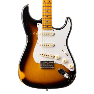 Fender Custom Shop Tropo Stratocaster Hardtail Heavy Relic - Super Faded 2 Tone Sunburst (026) image 1