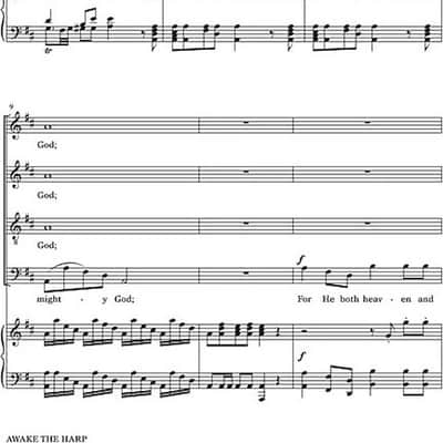 Awake the Harp - from The Creation image 3