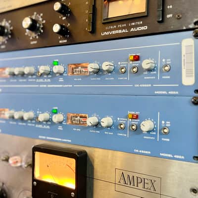 PAIR Orban 422a Gated Compressor Limiter de-esser - Blue original vintage analog image 3