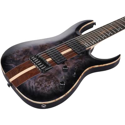 Ibanez RGA217P1PB RGA Premium 7-String Electric Guitar - Deep Twilight Burst image 7