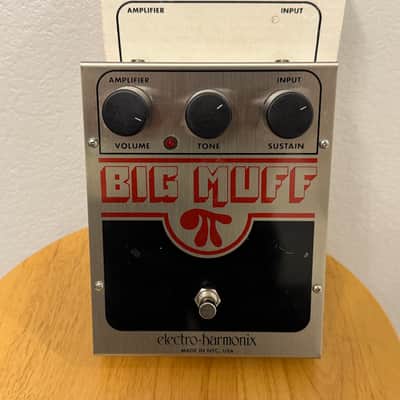 Electro-Harmonix Big Muff Pi V9 frantone era 2000’s - Silver / Black / Red image 3