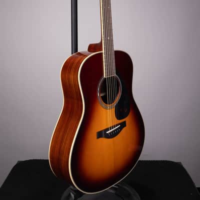 Yamaha LL6 ARE Original Jumbo Acoustic Guitar - Brown Sunburst image 3