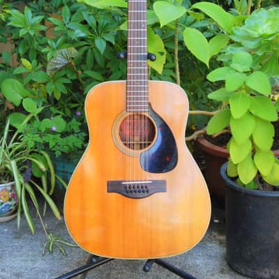 Yamaha Red Label 12 String 1970's Natural image 1