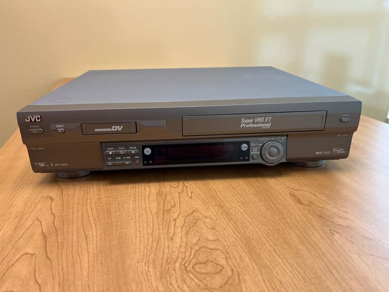 JVC SR-VS30 Video Cassette Recorder Mini-DV S-VHS Tested and | Reverb