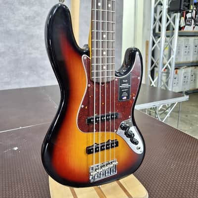 Fender American Professional II Jazz Bass V with Rosewood Fretboard 2020 - Present - 3-Color Sunburst 9.5 pounds image 3