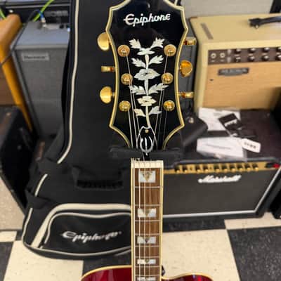 Epiphone Broadway with Laurel Fretboard 2023 - Present - Wine Red image 5