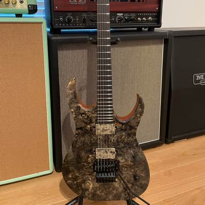 Mayones Duvell Elite Pro 6 2021 - Master Grade Buckeye Burl image 2