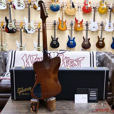 Gibson Custom Shop 1965 Non-Reverse Firebird V Reissue VOS Vintage Sunburst 7.85 lbs image 8