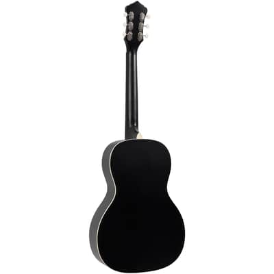 Recording King Dirty 30s Resonator Acoustic Guitar, Satin Black image 4