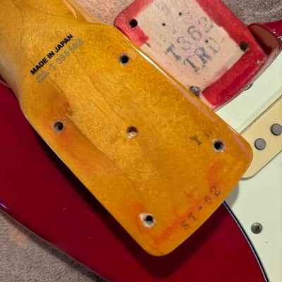 2013 Fender ST-62 Stratocaster Torino Red ‘62 Reissue Strat MIJ Japan image 16