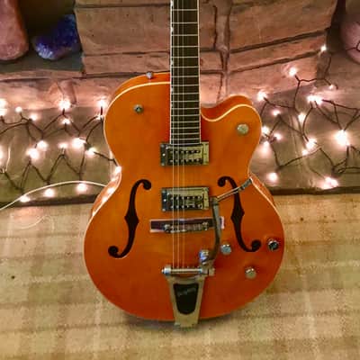 Gretsch G5120 Electromatic Hollow Body - Orange - mint, with fitted hard case image 1