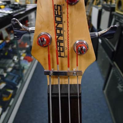 Fernandes Tremor 4X Bass Guitar FREE SHIPPING 4 string Clean image 3