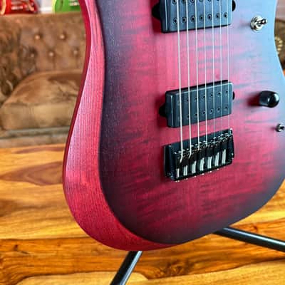 Ibanez RGD721FA-WUF Standard Satined Wine Red Burst Flat + NEW 2026 Model + In Stock image 6
