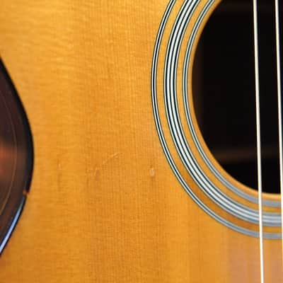 Martin OM-21 Sitka Spruce/East Indian Rosewood Acoustic Guitar 1995 w/Active Piezo Pickup, Hard Case image 10