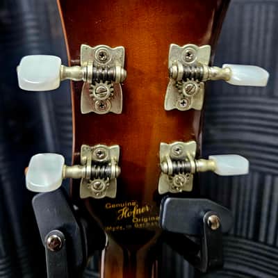 Hofner 500/1 Violin Bass, Left Handed 1980s - Sunburst image 6